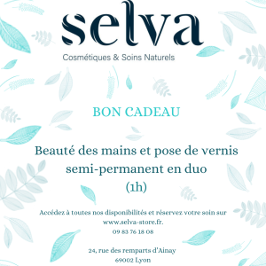 Bon cadeau beauté des mains et pose de semi permanent Manucurist en DUO