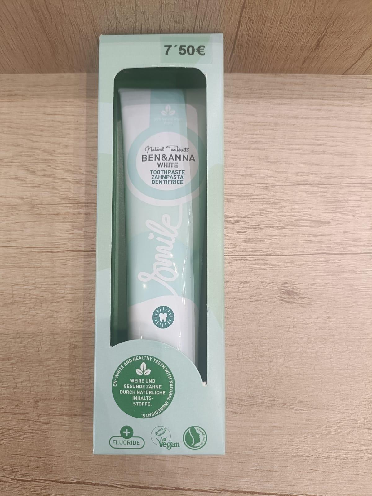 Dentifrice White 75ml – BEN & ANNA